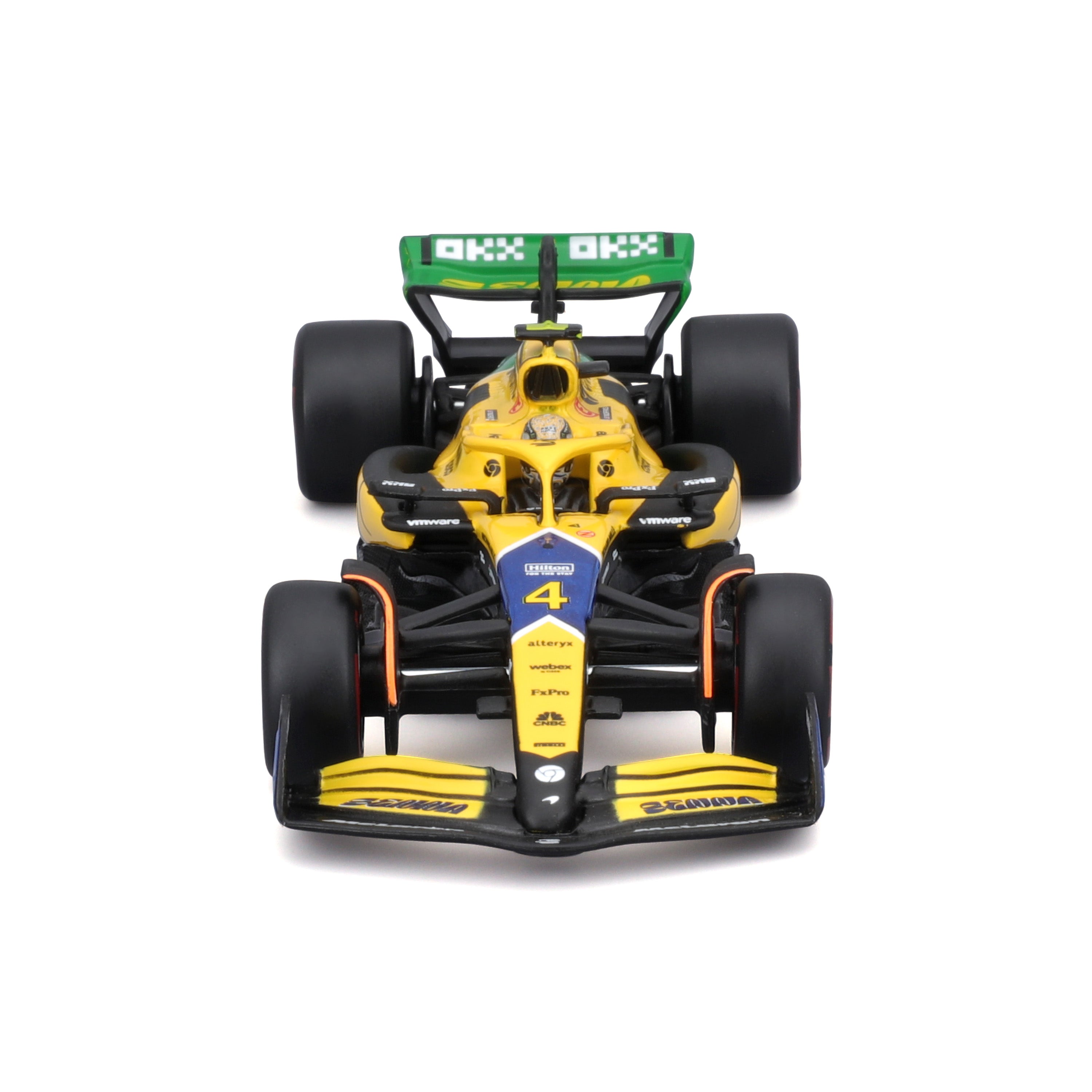 bburago-mclaren-mcl38-4-norris-monaco-2024-1-43-livr-e-senna-avec-pilote-et-vitr image 3