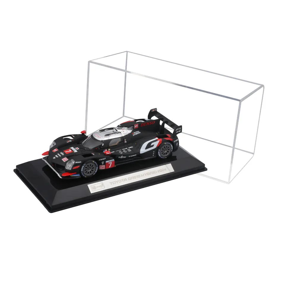 bburago-toyota-gr010-hybrid-2024-7-1-43-avec-vitrine image 1