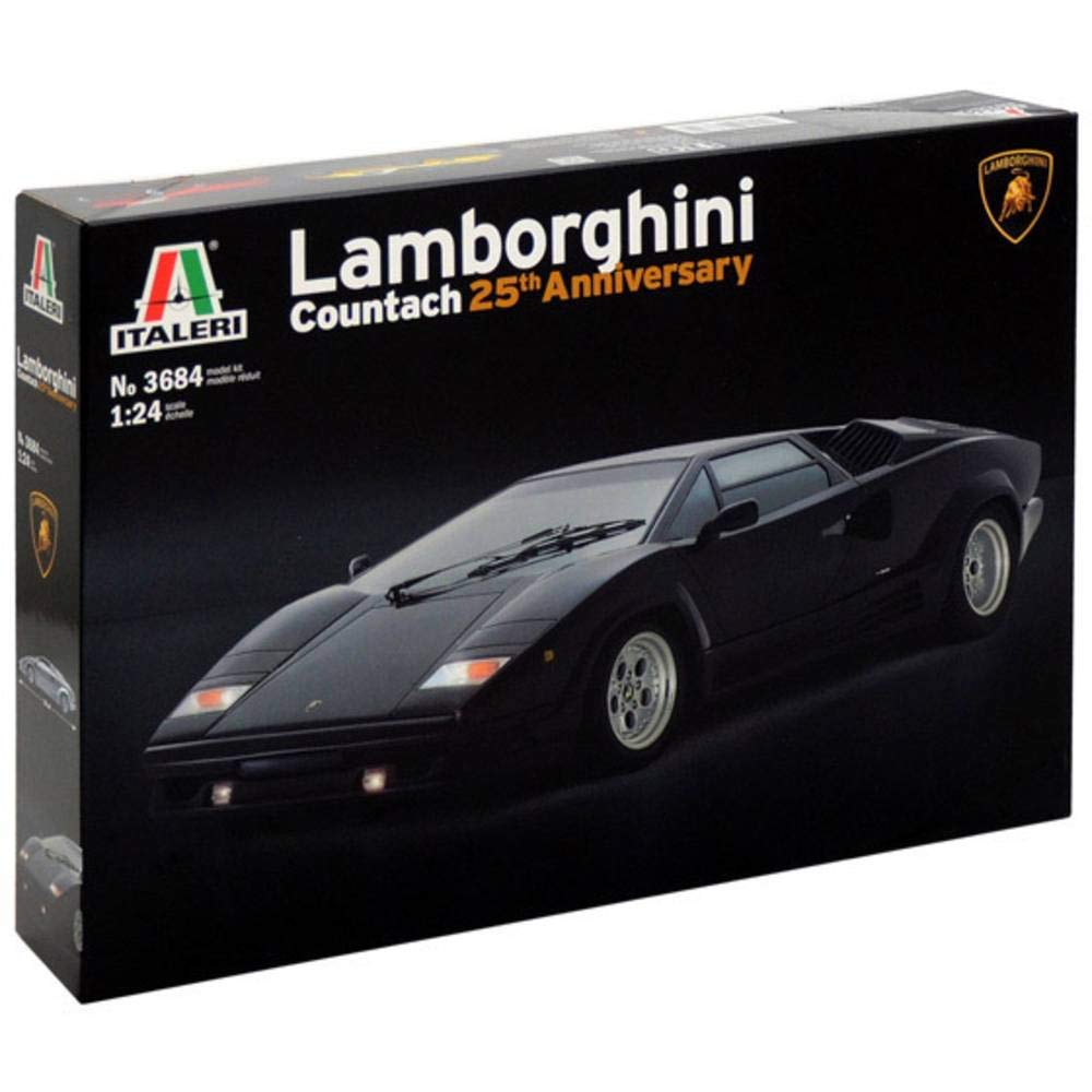 italeri-3684-maquette-voiture-lamborghini-countach-25th-anniversary-1-24 image 1