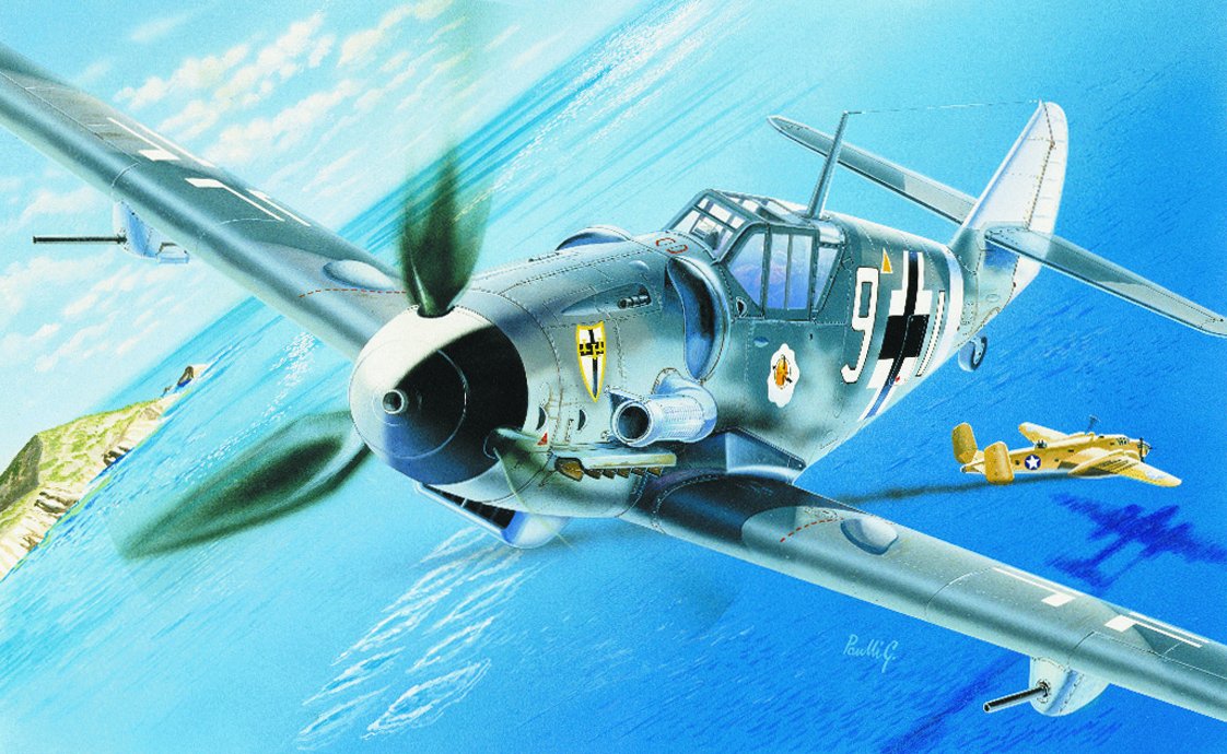 italeri-i063-messerschmitt-bf-109g-6-maquette-avion-1-72 image 2