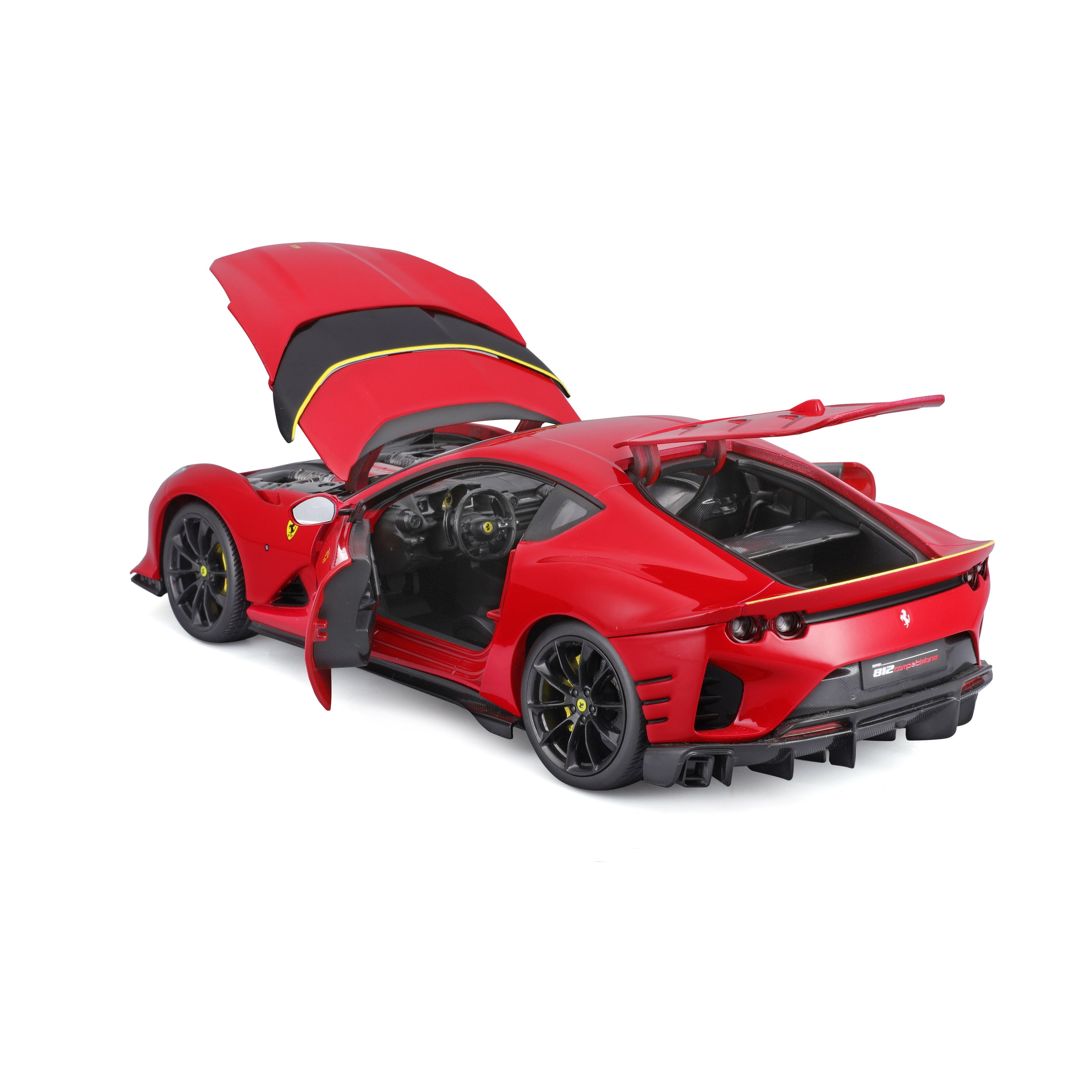 bburago-ferrari-812-competizione-2021-1-18-rosso-corsa image 4