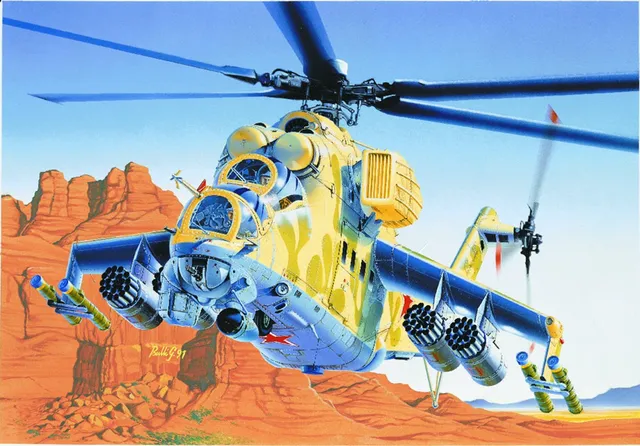 italeri-i014-mil-mi-24-hind-d-e-maquette-h-licopt-re-1-72 image 1