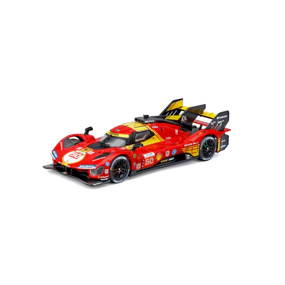 bburago-ferrari-499p-50-champion-le-mans-2024-mod-le-diecast-1-43 image 1