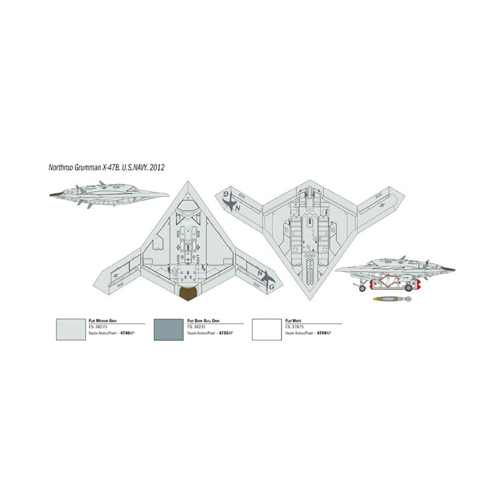 italeri-1421s-maquette-avion-assembler-non-peint image 4