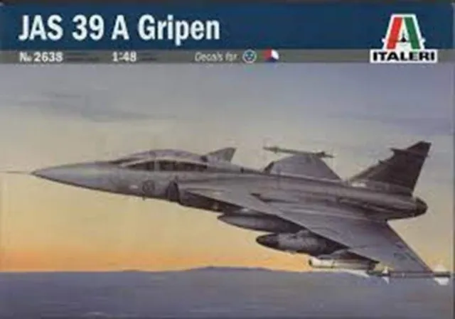 italeri-i2638-maquette-aviation-jas-39-gripen-1-48 image 1