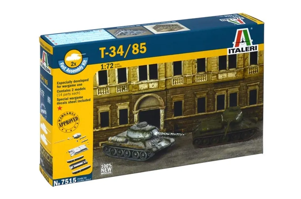 italeri-t-34-85-x2-i7515-maquette-chars-1-72 image 1