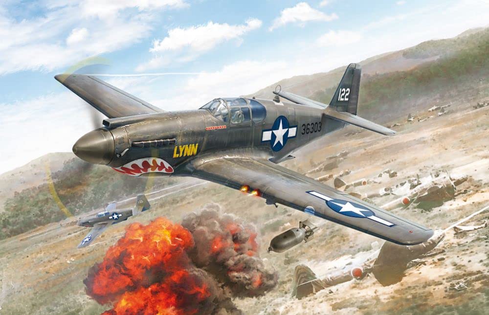 italeri-1423-p-51a-mustang-maquette-avion-1-72-monter image 2