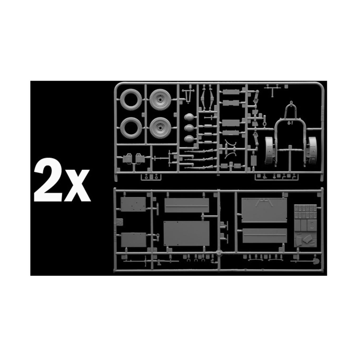 italeri-snd-anhanger-51-maquette-remorque-militaire-1-35 image 3