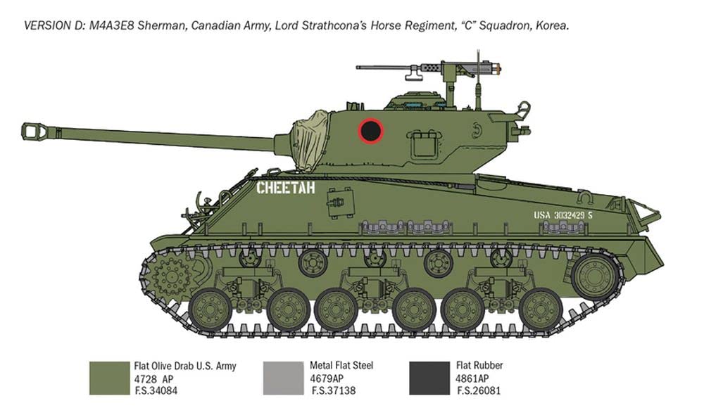 italeri-6586s-m4a3e8-sherman-cor-e-1-35-maquette-char-plastique image 7
