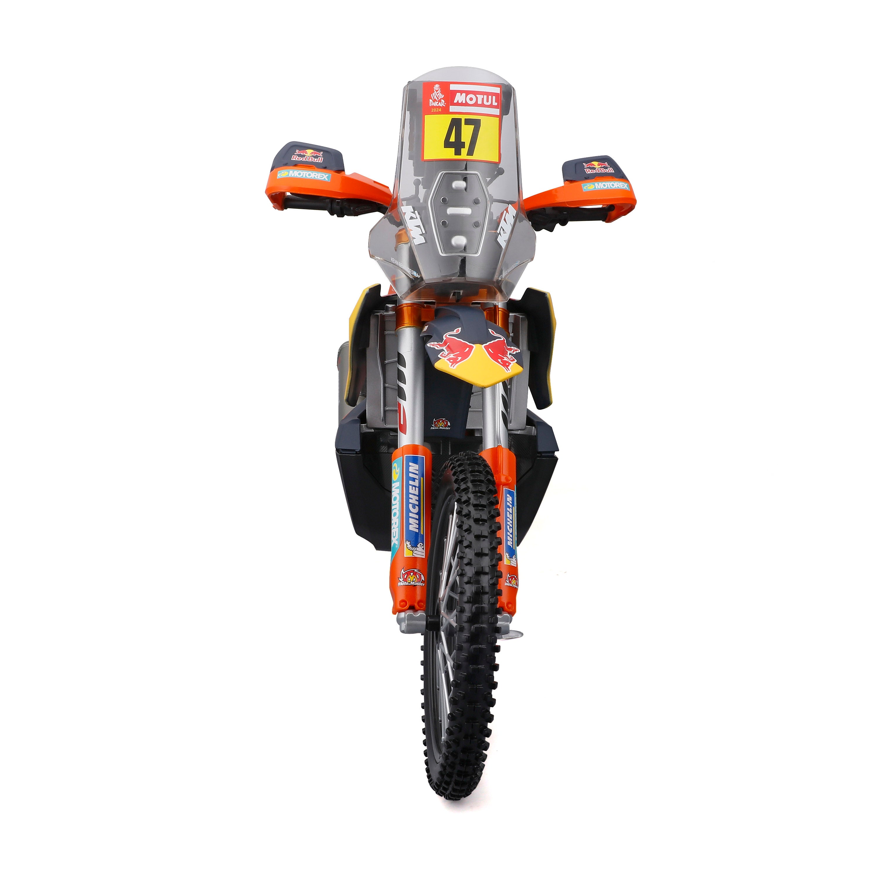 maisto-red-bull-ktm-450-rally-dakar-2024-1-6-moto-miniature image 6