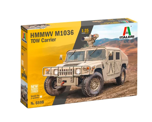 italeri-6598-hmmwv-m966-tow-carrier-1-35-kit-maquette-militaire-us image 1
