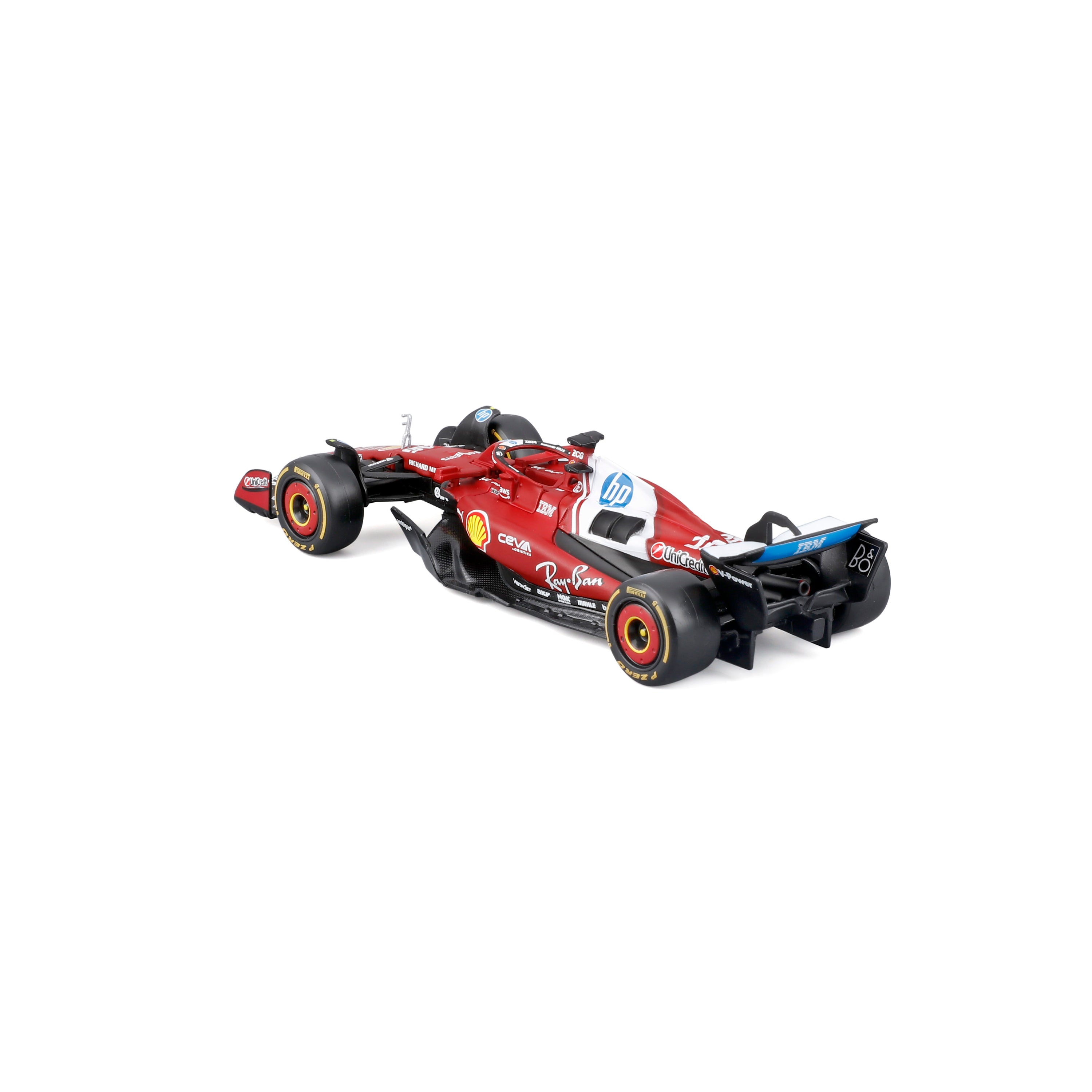 bburago-ferrari-sf-25-16-charles-leclerc-f1-2025-modellino-f1-miniature-diecast- image 5