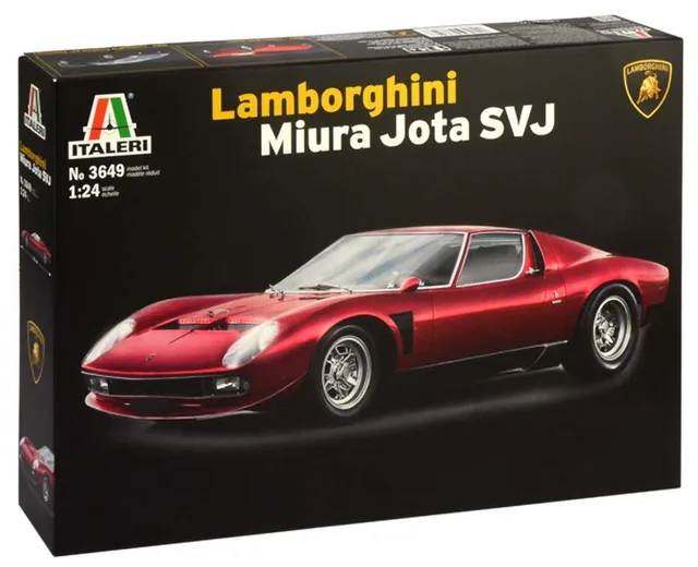 italeri-3649-lamborghini-miura-jota-svj-maquette-voiture image 1