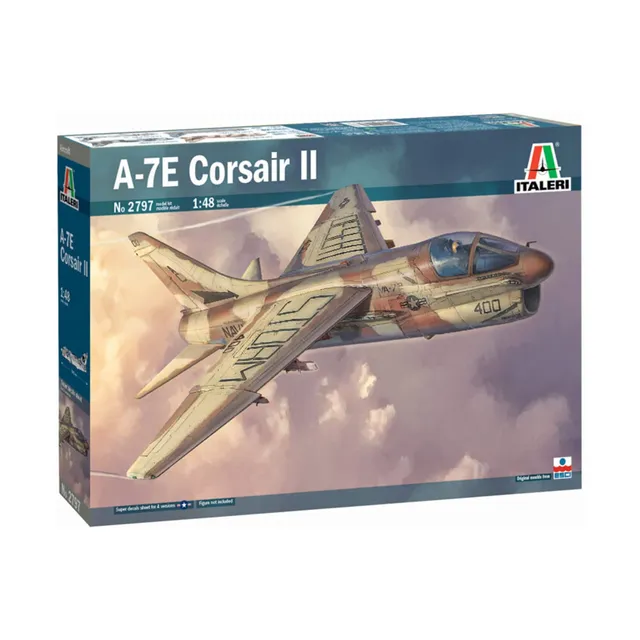italeri-a-7-e-corsair-ii-maquette-avion-militaire-monter image 1