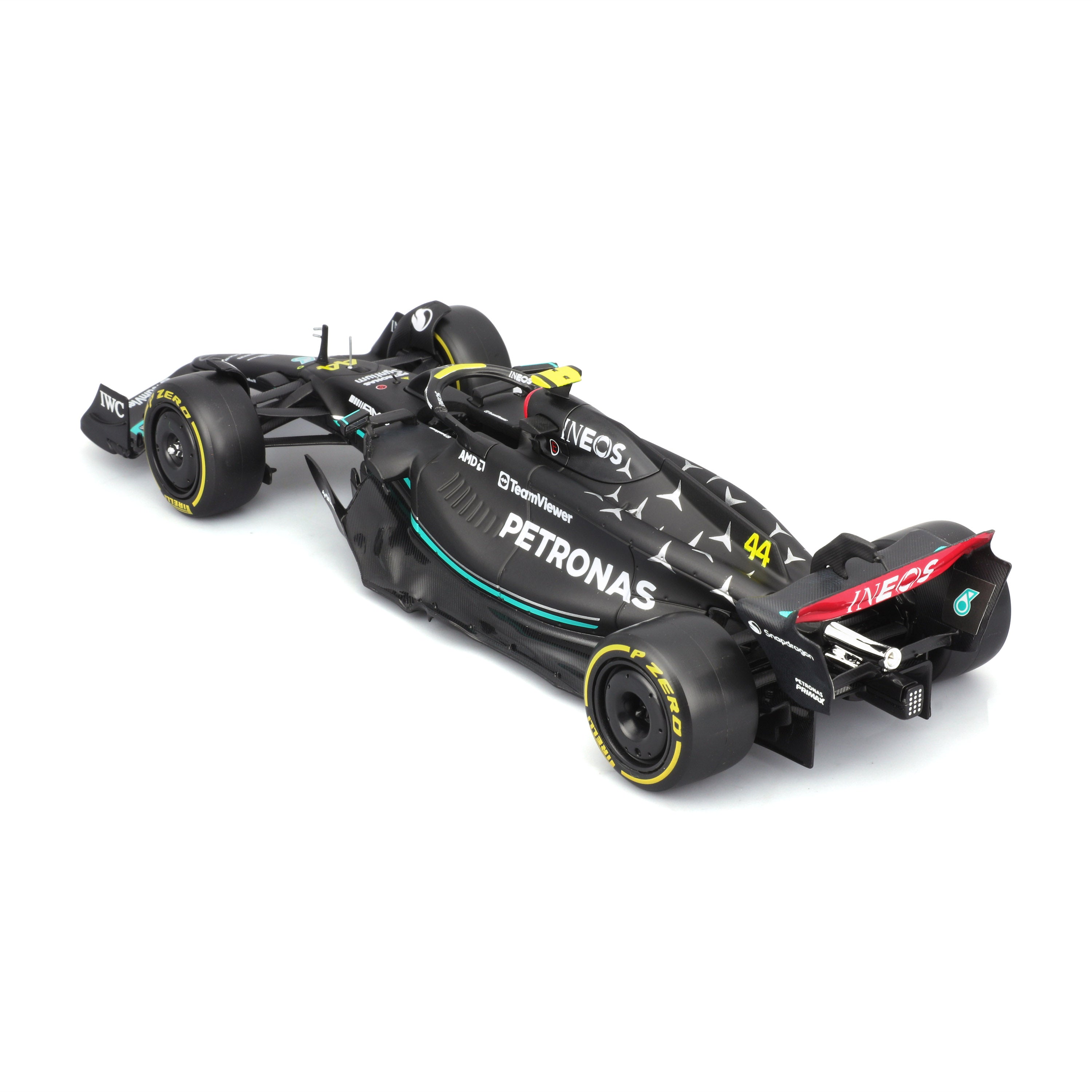 bburago-mercedes-w14-e-performance-44-hamilton-f1-2023-1-24-avec-pilote image 4