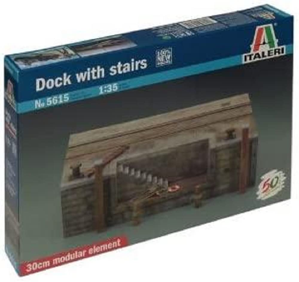 italeri-i5615-quai-de-port-avec-escalier-maquette-bateau-diorama image 1