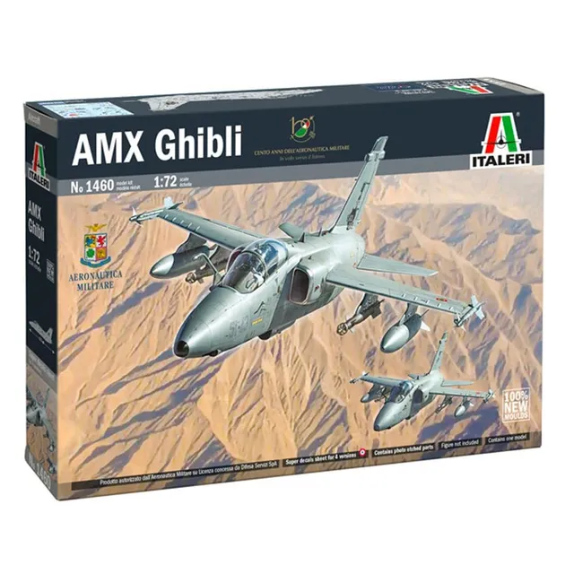 italeri-amx-ghibli-maquette-avion-1-72-ref-1460 image 1
