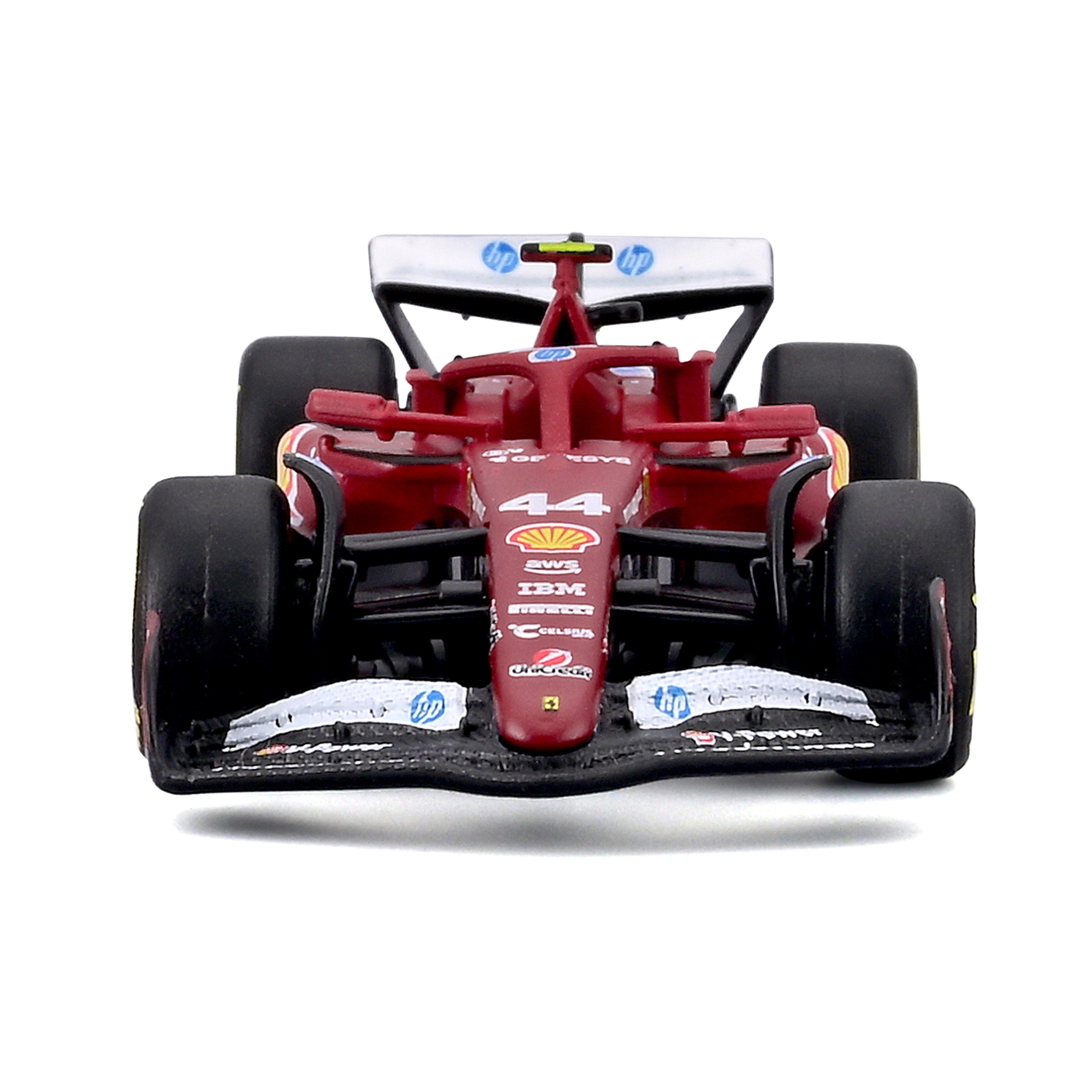 bburago-ferrari-sf-25-44-lewis-hamilton-1-64-avec-vitrine-d-exposition image 3