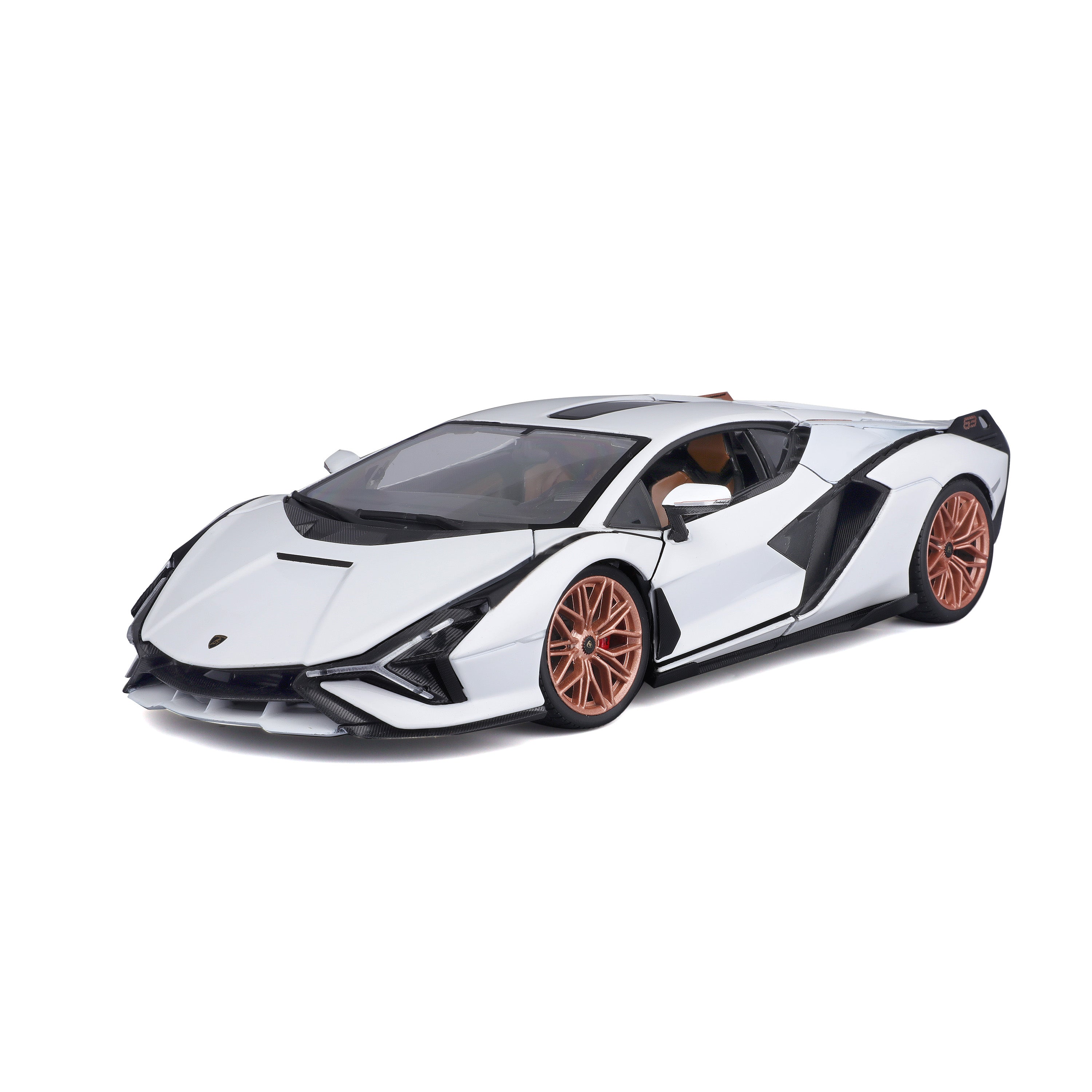 bburago-lamborghini-si-n-fkp-37-blanche-1-18 image 1