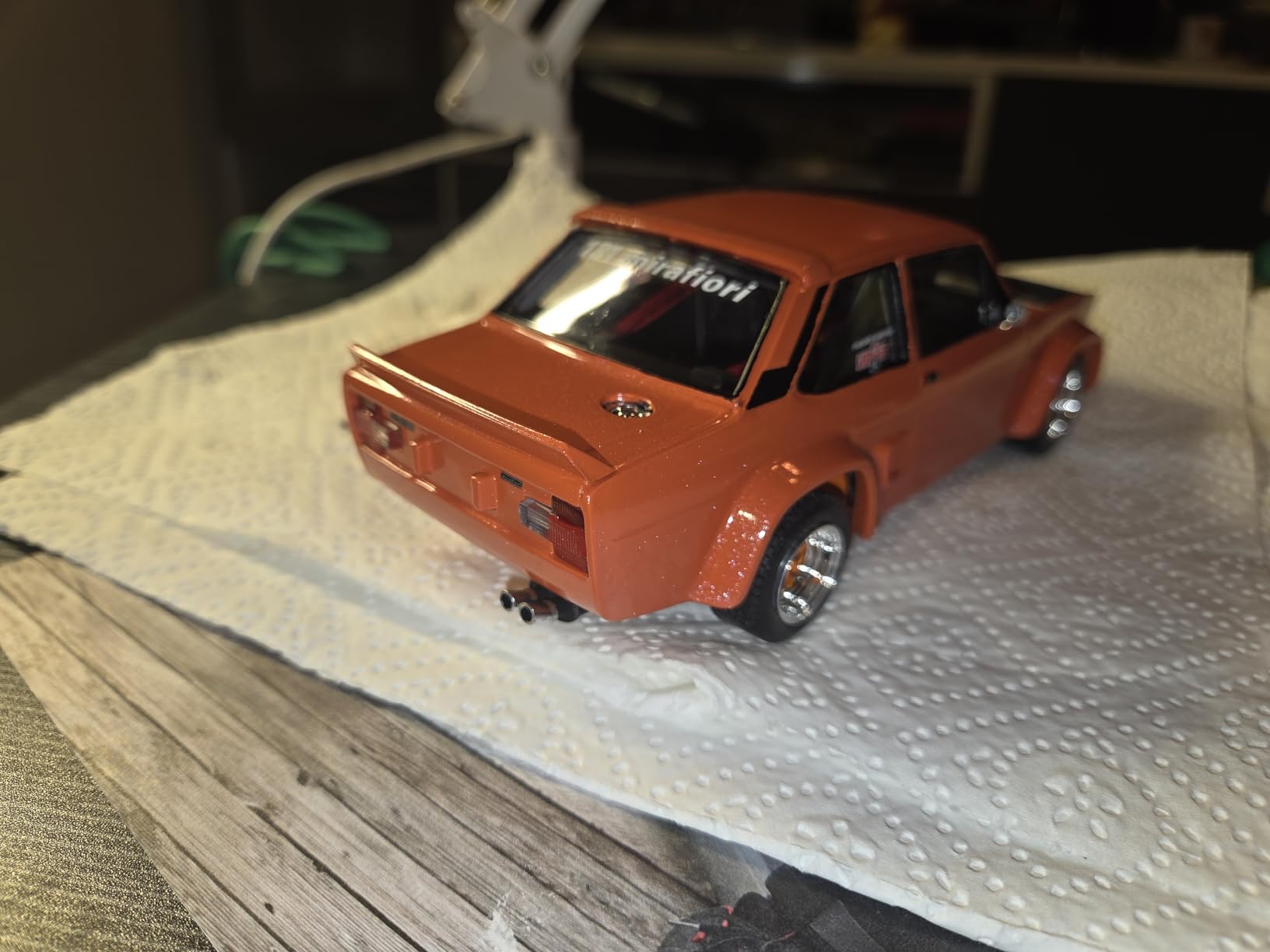 Belle Fiat, vitrages moyens
