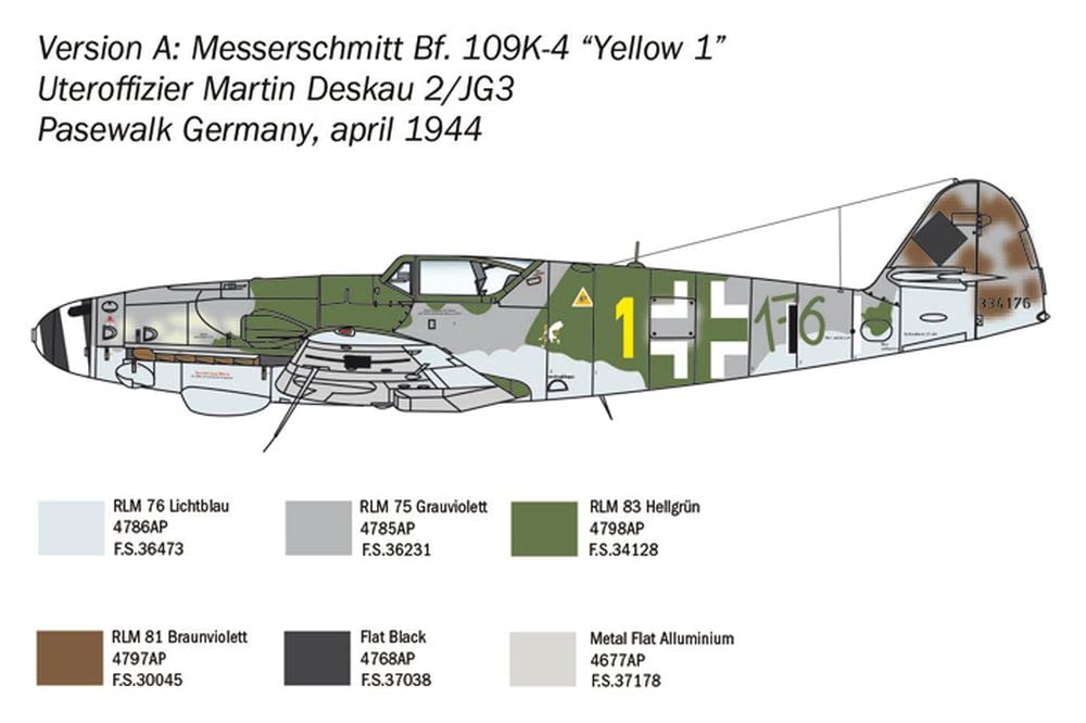 italeri-bf-109-k-4-maquette-avion-1-48-ref-2805 image 4