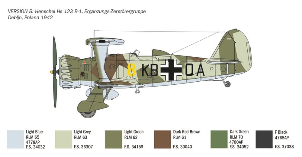 italeri-2819s-henschel-hs-123-maquette-avion-1-48-monter image 5