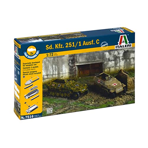 italeri-sd-kfz-251-1-ausf-d-1-72-maquette-blind image 4
