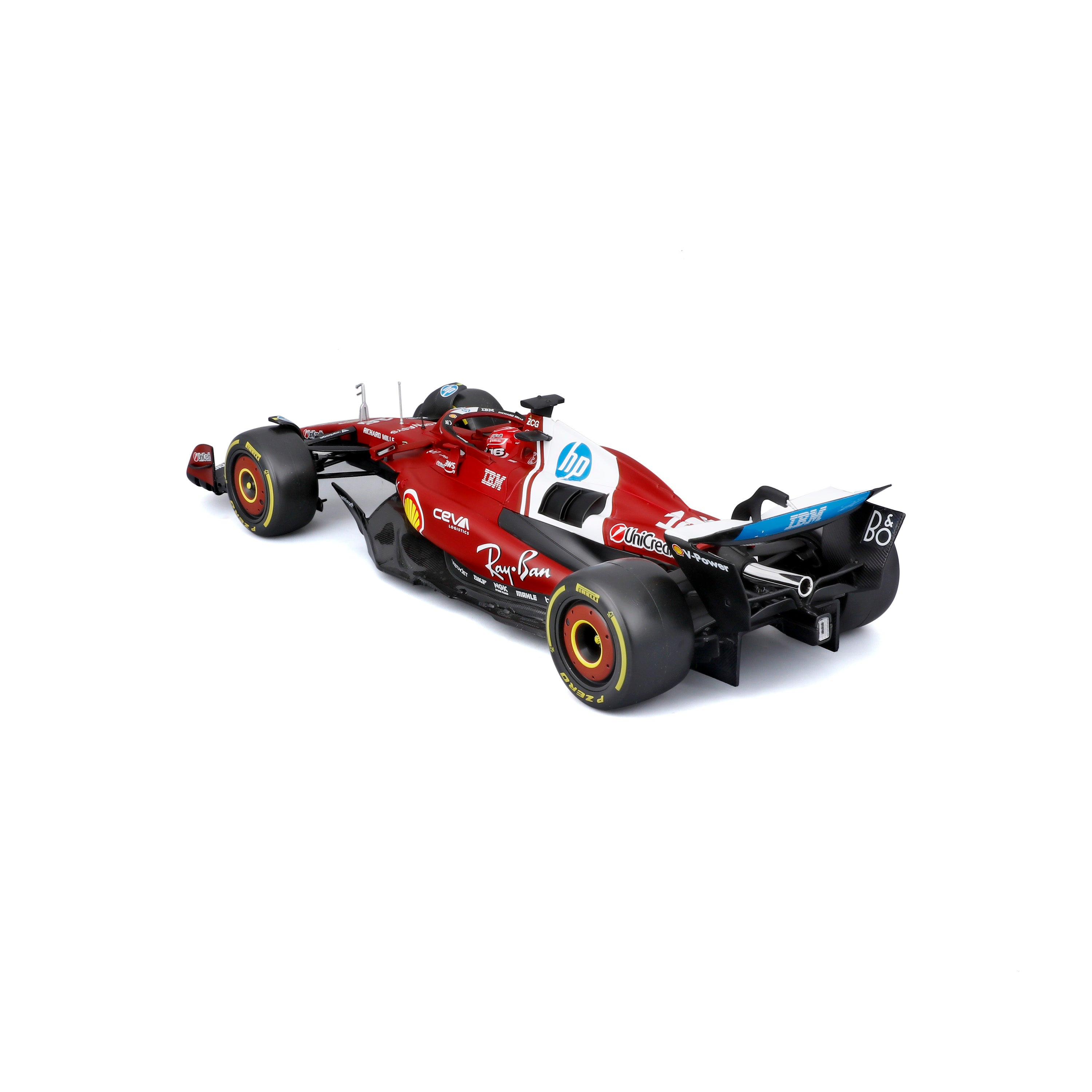 bburago-f1-ferrari-sf-25-2025-16-charles-leclerc-modellino-diecast-1-18 image 6