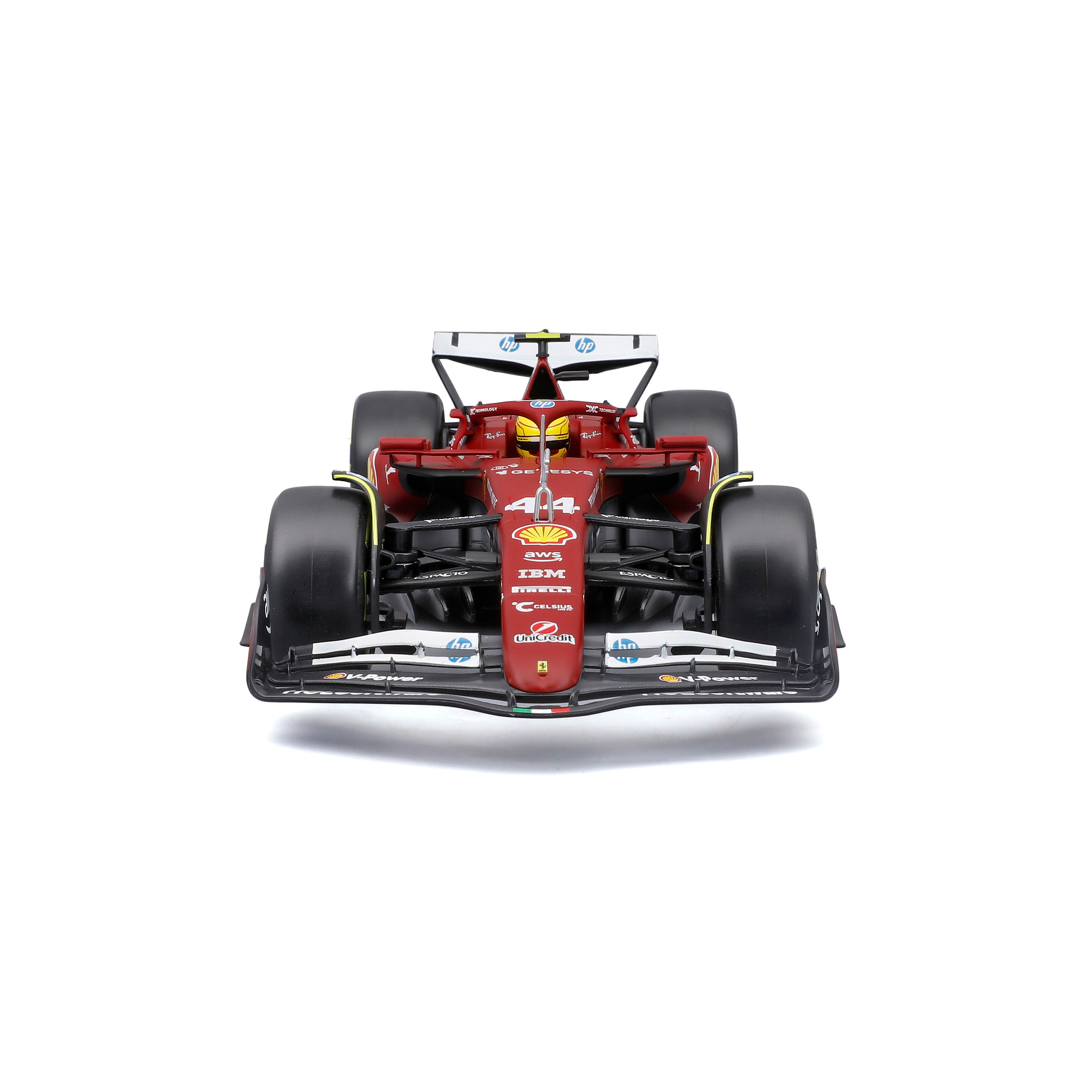 bburago-ferrari-sf-25-44-lewis-hamilton-f1-2025-voiture-miniature-diecast-1-18 image 4