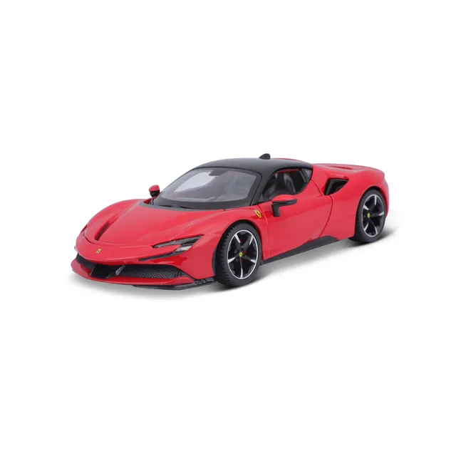 bburago-ferrari-sf90-stradale-supercar-miniature-1-24-portes-ouvrantes image 1
