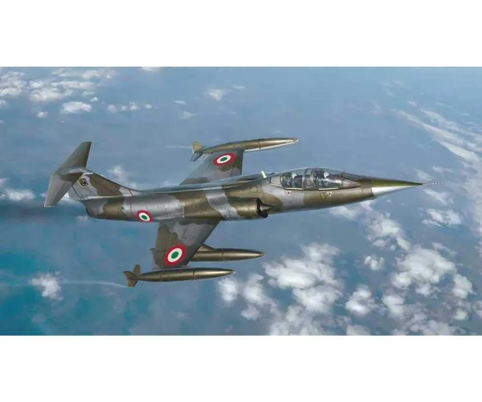 italeri-tf-104g-starfighter-maquette-avion-biplace-assembler image 1