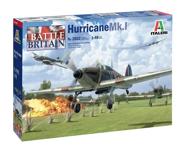 italeri-hurricane-mk-i-maquette-avion-1-48-battle-of-britain image 1