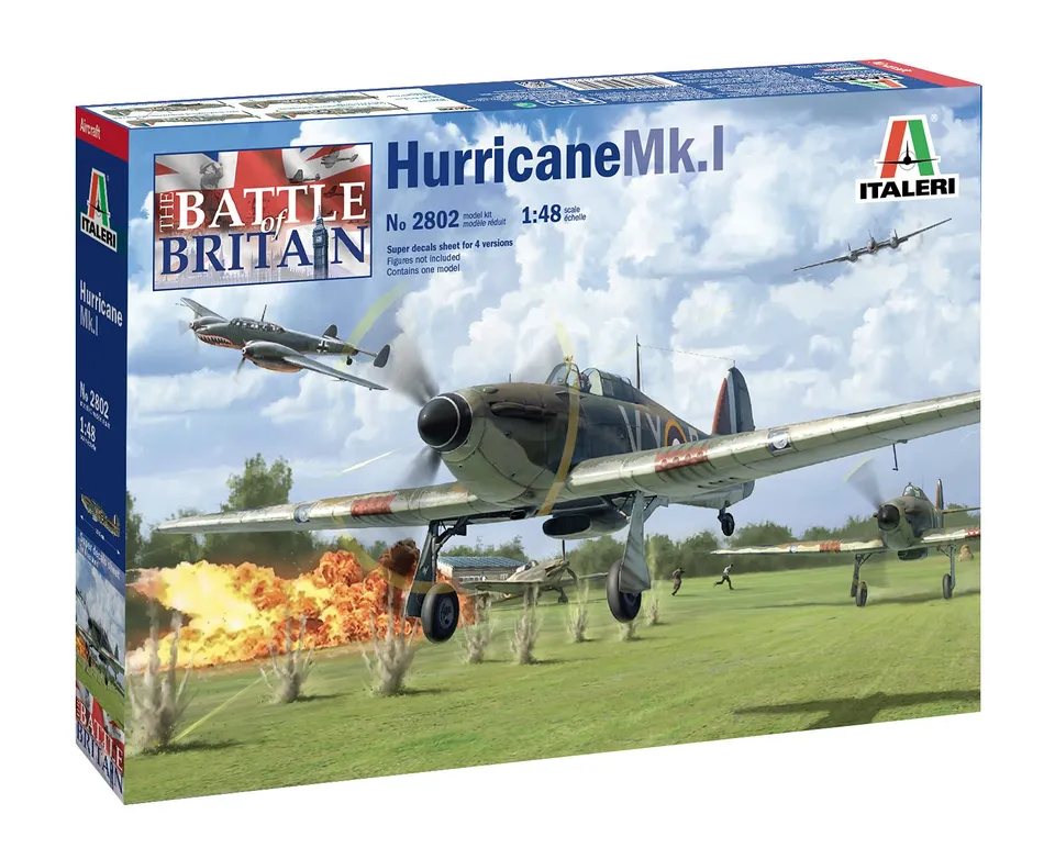 italeri-hurricane-mk-i-maquette-avion-1-48-battle-of-britain image 1