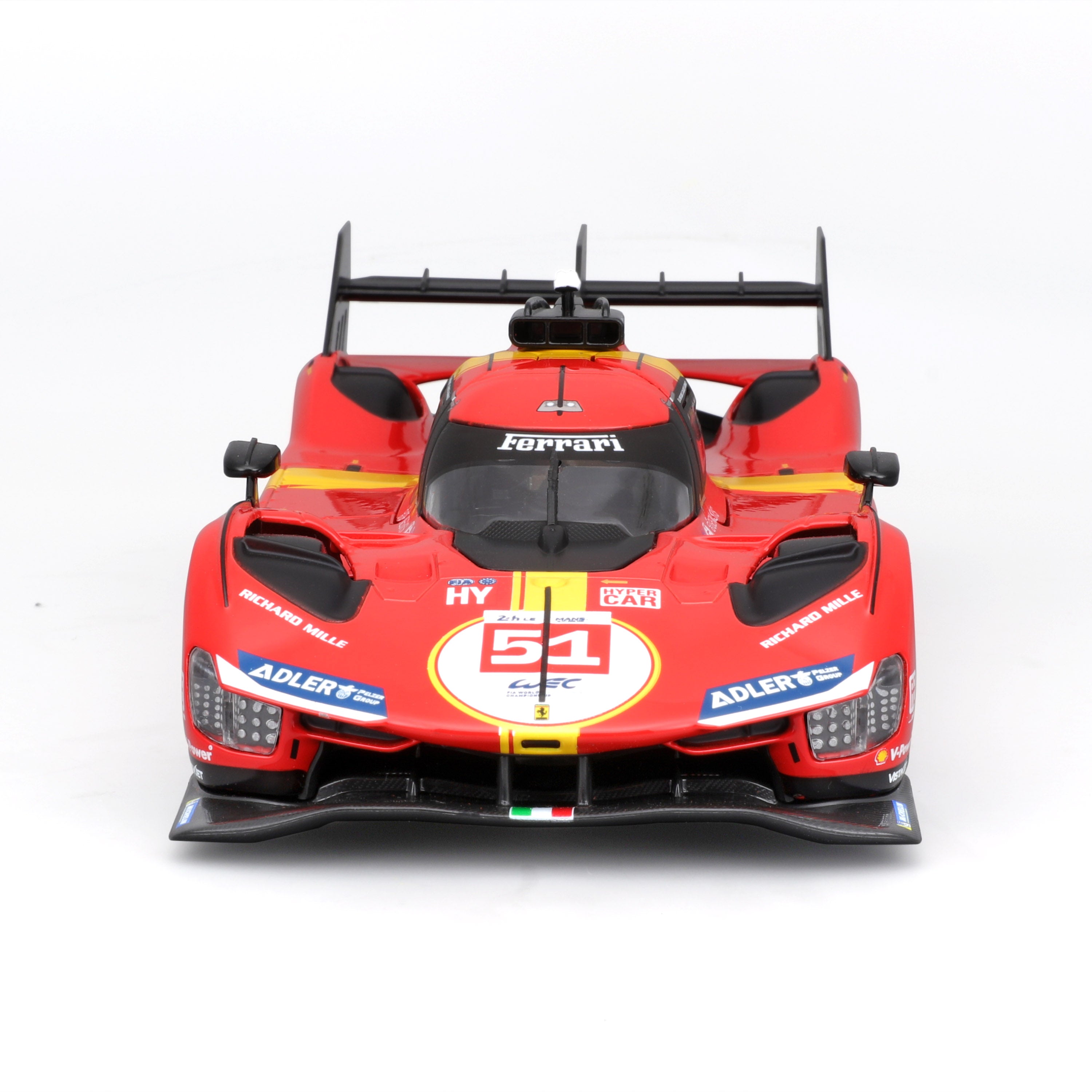bburago-model-kit-ferrari-499p-51-champion-le-mans-2023-1-24 image 5