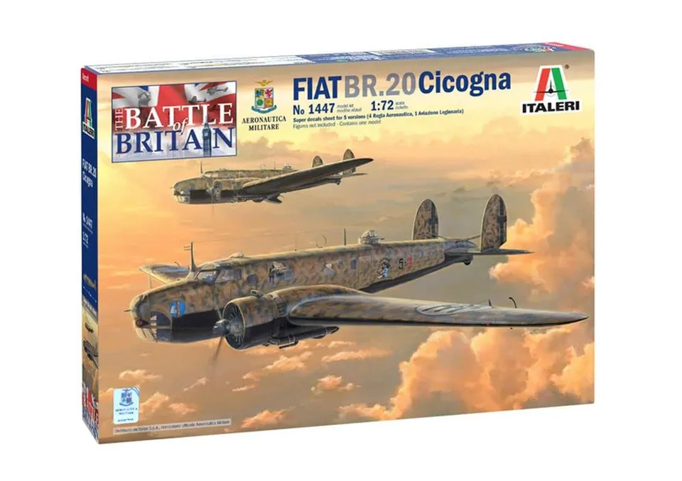 italeri-1447s-fiat-br-20-cicogna-battle-of-britain-maquette-1-72 image 1