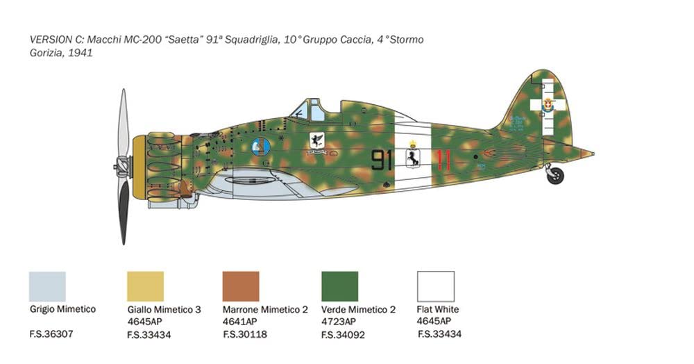 italeri-2815-macchi-mc-200-saetta-serie-vii-kit-maquette-avion-1-48 image 6