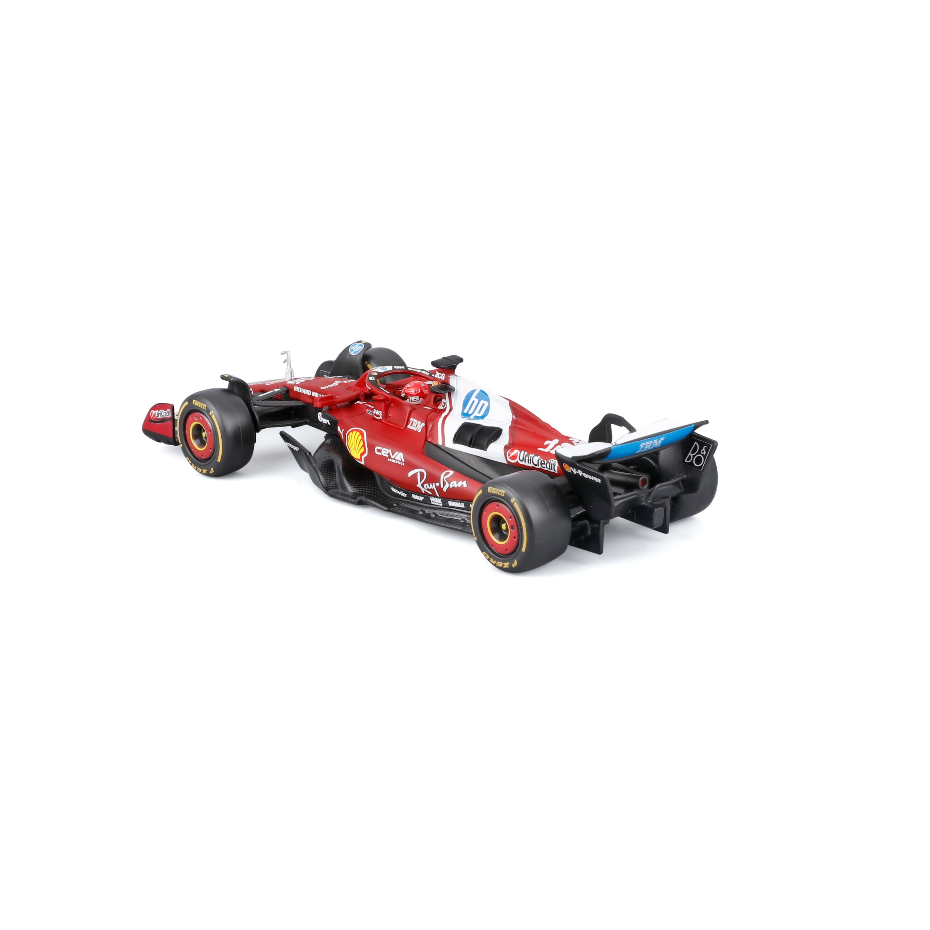 bburago-ferrari-sf-25-charles-leclerc-16-f1-2025-voiture-miniature-1-43-avec-vit image 7
