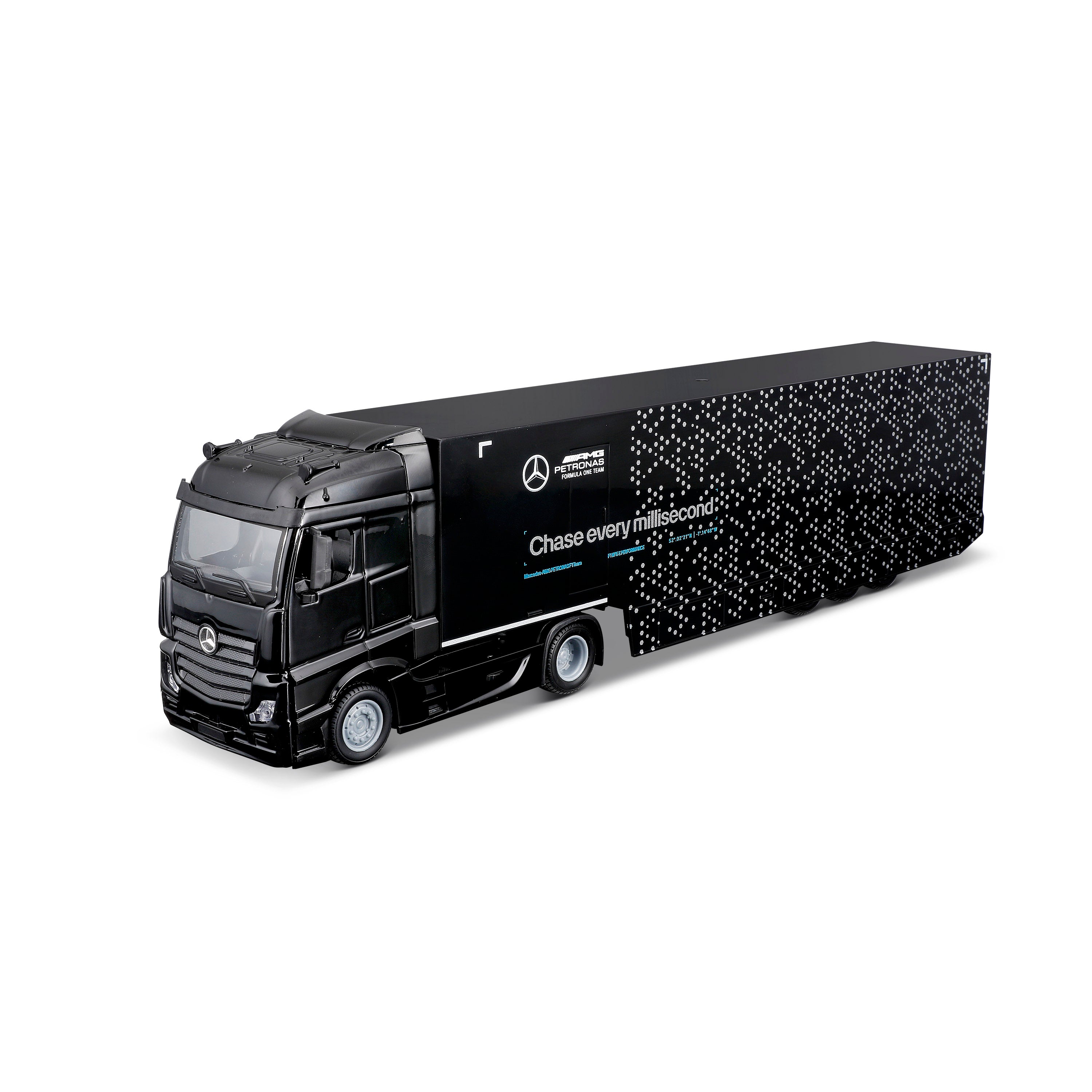 bburago-mercedes-amg-semi-truck-mercedes-w15-63-russell-1-43 image 2