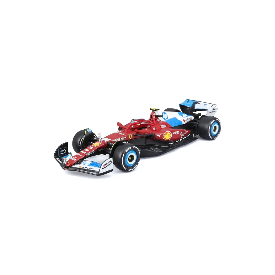 bburago-ferrari-sf-25-44-hamilton-livr-e-miami-2025-f1-1-43 image 1