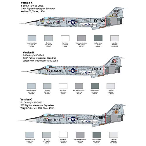 italeri-f-104a-c-starfighter-maquette-avion-assembler image 7