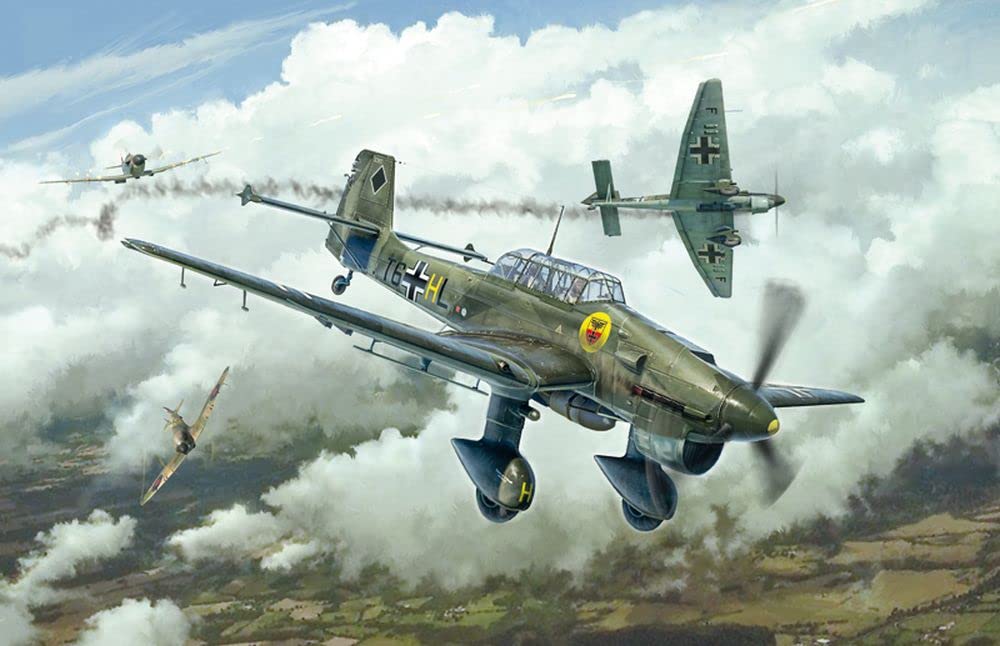 italeri-junkers-ju-87b-stuka-maquette-avion-1-72-monter image 2