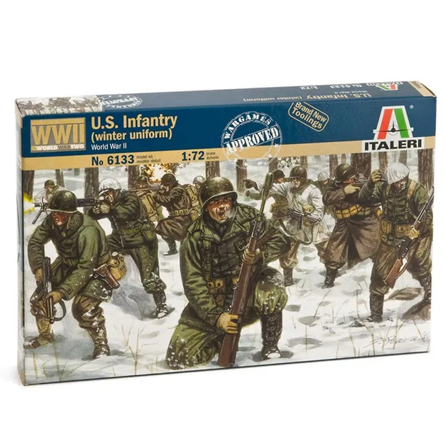italeri-i6133-maquette-figurines-infanterie-us-tenue-hiver-1-72-wwii image 1
