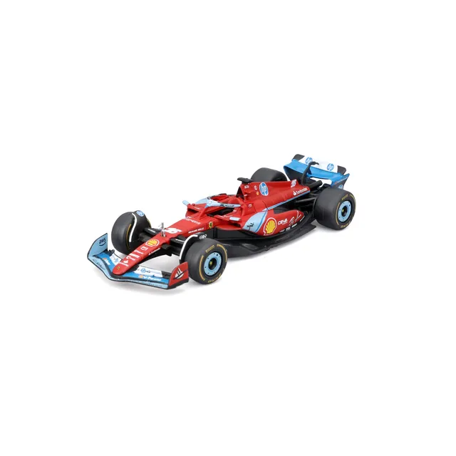 bburago-ferrari-f1-sf-24-leclerc-16-miami-2024-1-43 image 1