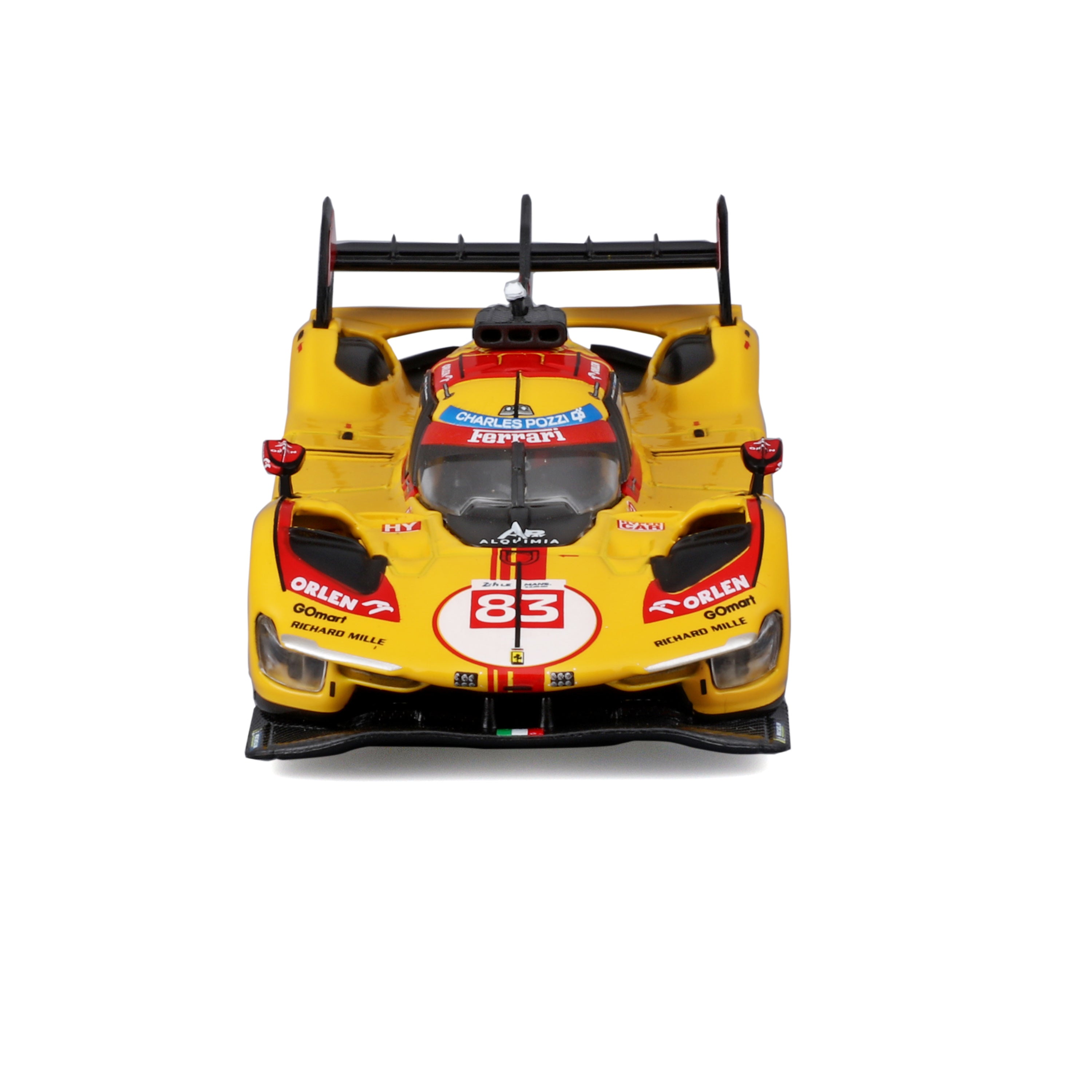 bburago-ferrari-499p-83-le-mans-2024-jaune-1-43 image 3