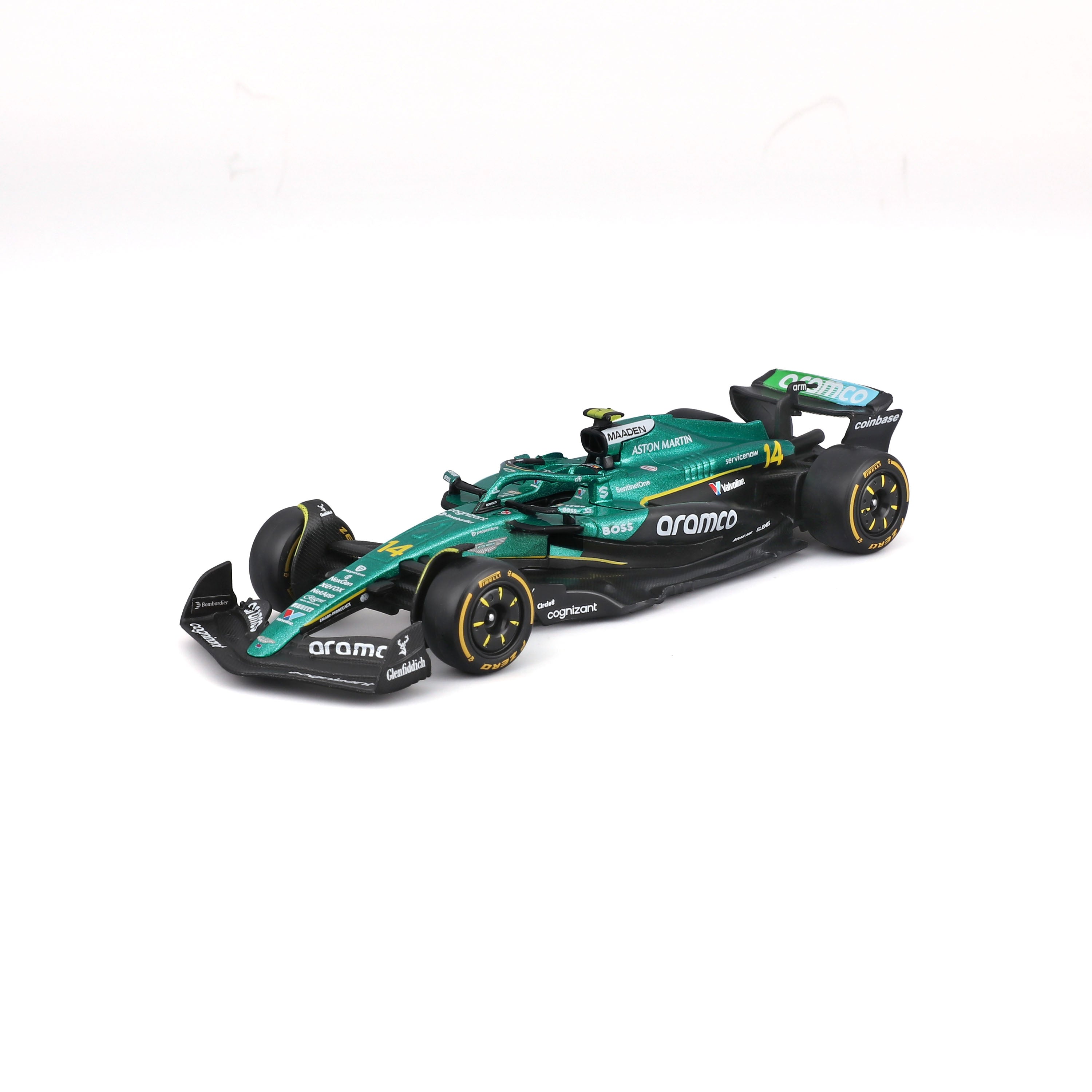 bburago-f1-aston-martin-amr25-2025-14-alonso-miniature-auto-1-43 image 1