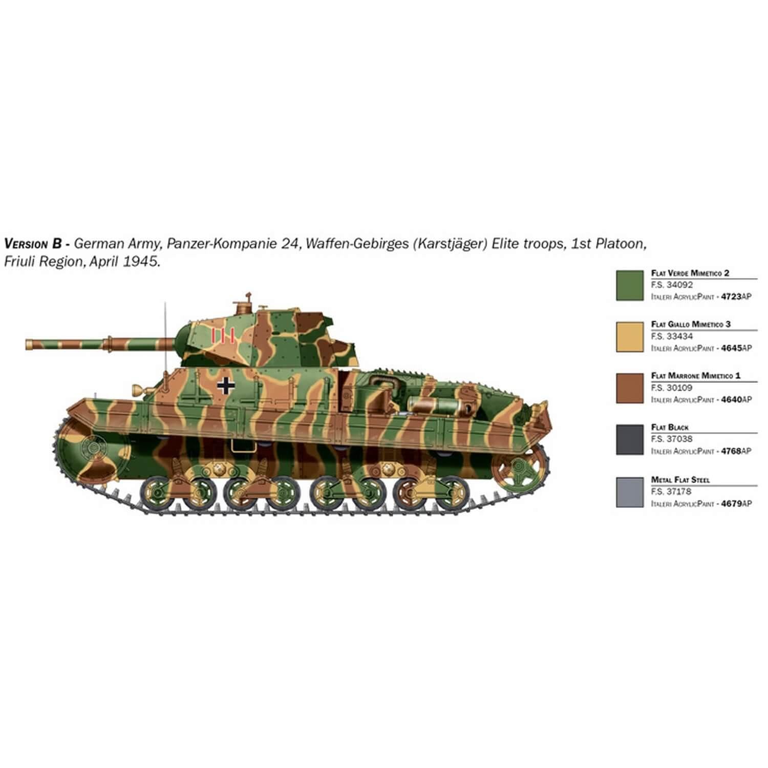 italeri-6599-char-p40-chelle-1-35-kit-maquette-plastique-monter image 2