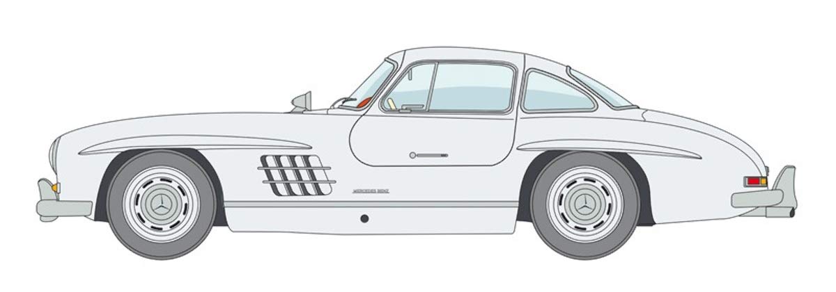 italeri-mercedes-benz-300-sl-gullwing-3645s-maquette-voiture image 4