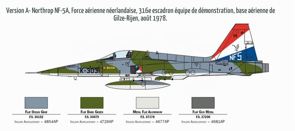 italeri-1441-f-5a-freedom-fighter-1-72-maquette-avion image 4