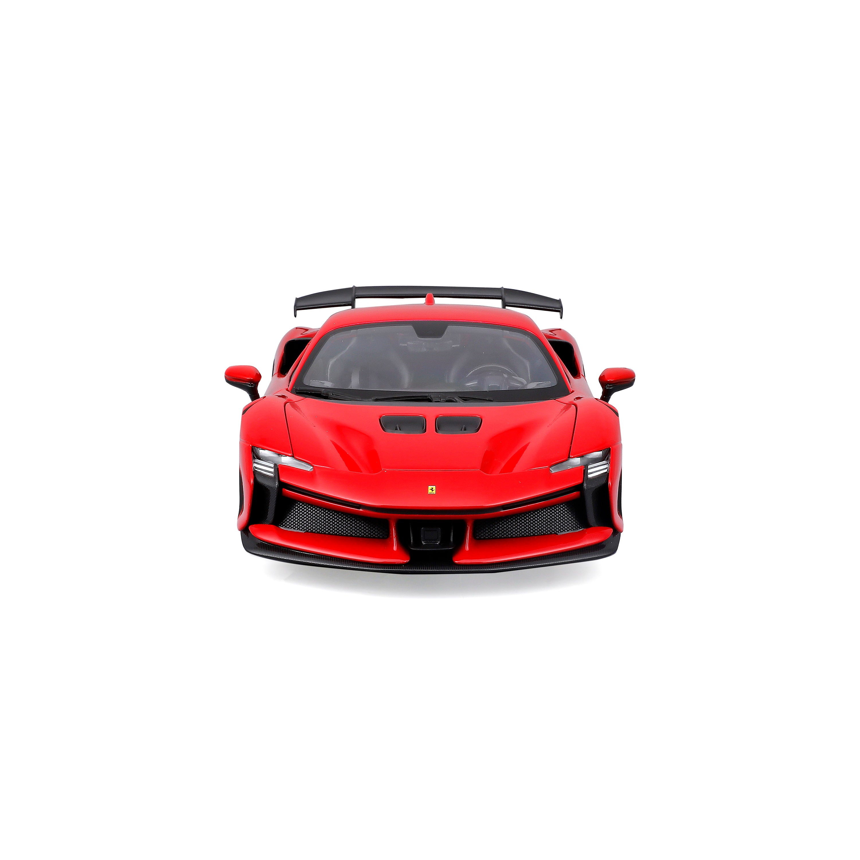 bburago-ferrari-sf90-xx-stradale-2024-1-18-rosso-corsa-portes-ouvrantes image 4