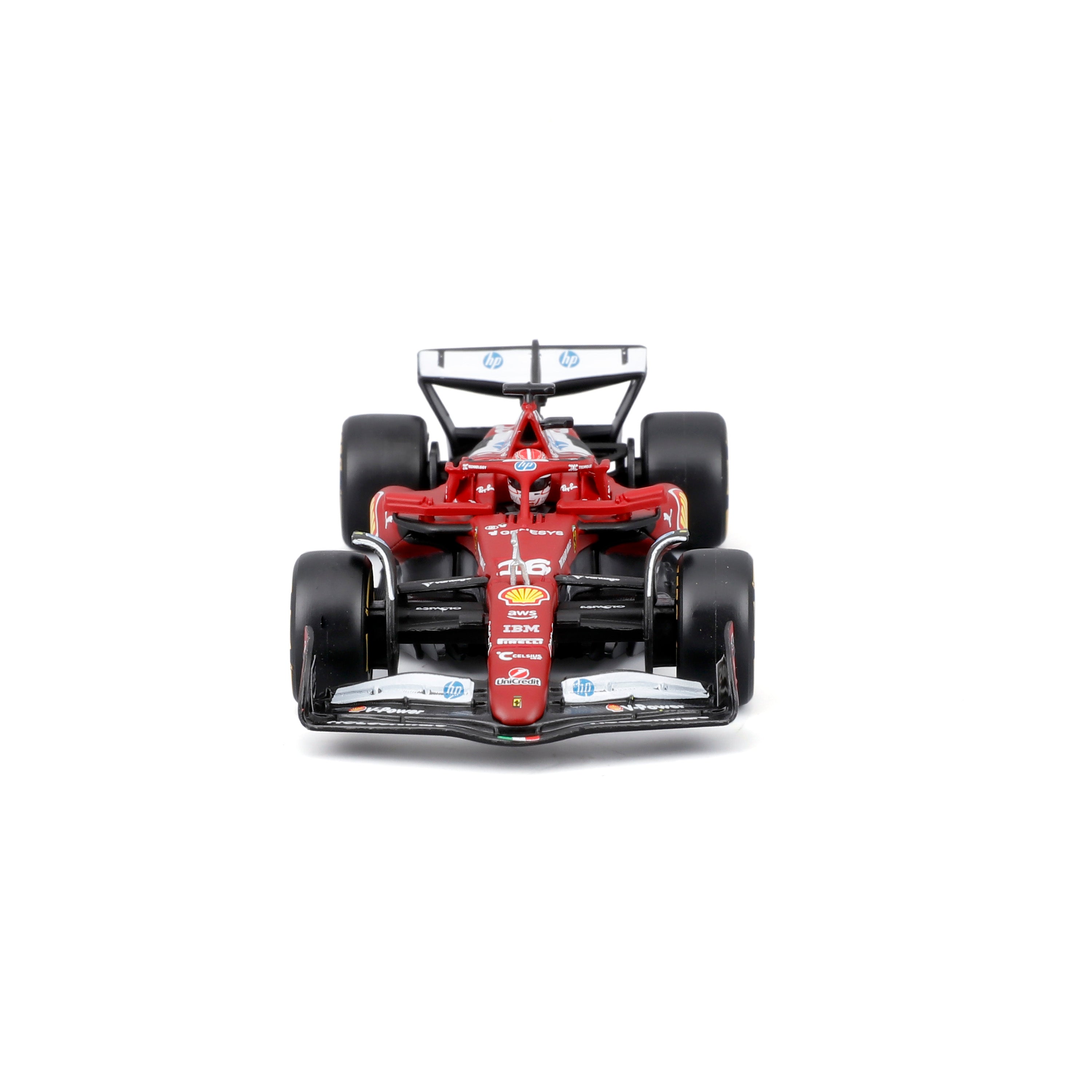 bburago-ferrari-sf-25-charles-leclerc-16-f1-2025-voiture-miniature-1-43-avec-vit image 5